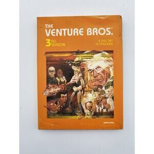 The Venture Bros. - Season 3 (DVD, 2009, 2-Disc Set) Tested Work VG Condition